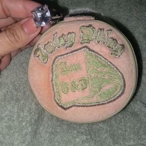 OG vintage juicy couture traveling jewelry holder